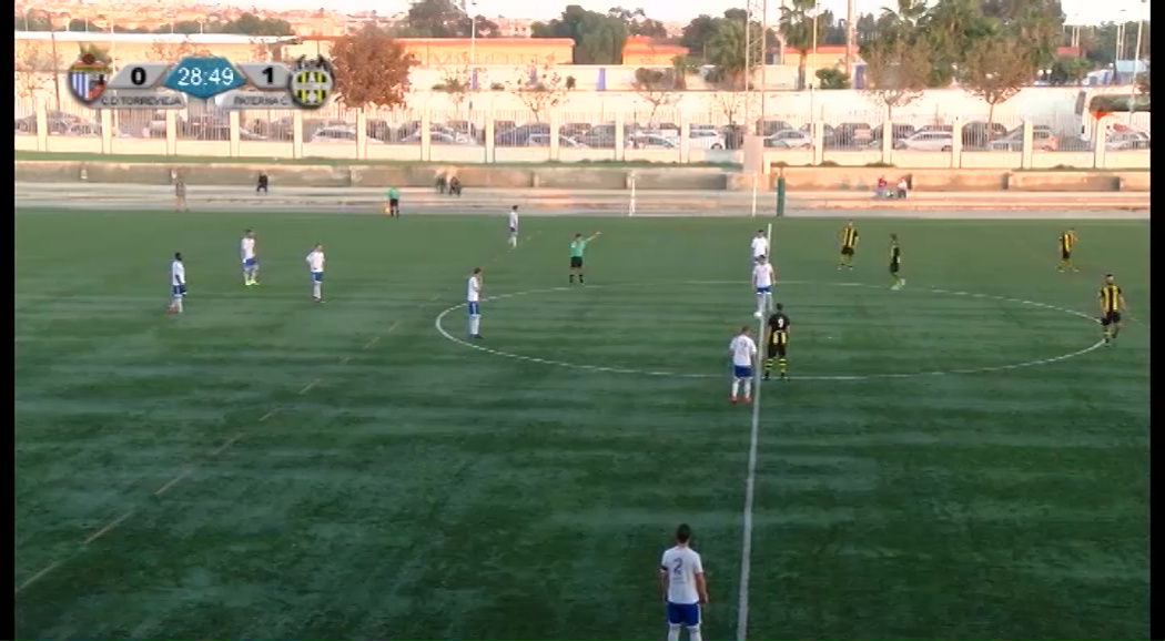 Primera parte del partido CD Torrevieja - Paterna CF